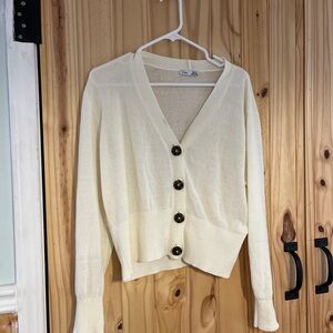 DEXCream Button-Up Women's Sweater